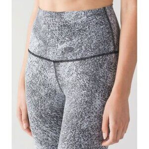 Lululemon Wunder Under Knit Pants Hi-Rise Luon Leggings High Waisted Full Length